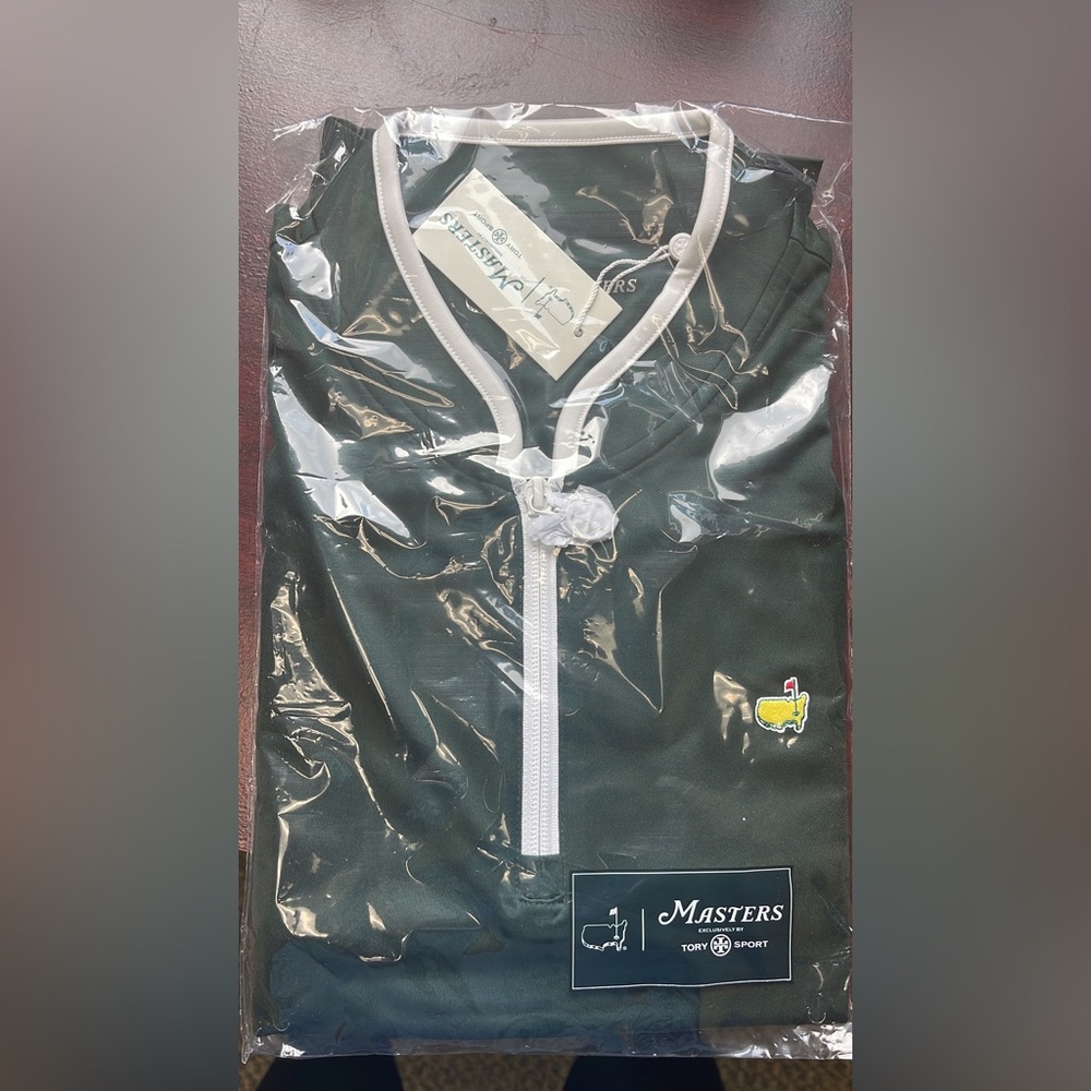 NWT MASTER’S GOLF TOURNAMENT HUNTER GREEN Women’s Master’s Quarter Zip